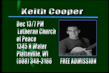 Keith Cooper Concert 