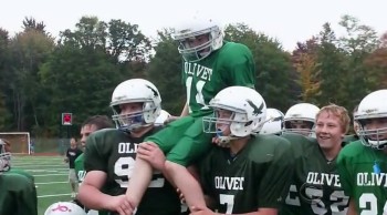 Middle School Football Team Does Something Amazing for One Special Boy 