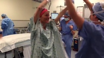 Before Going into Surgery, This Amazing Woman Partied Around the Operating Table 