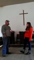 There is a God - When they realized the acoustics in this old primitive church they couldn't help but to test it 