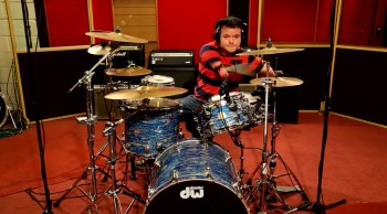 Disabled Drummer Pursues His Dreams--Wow! 