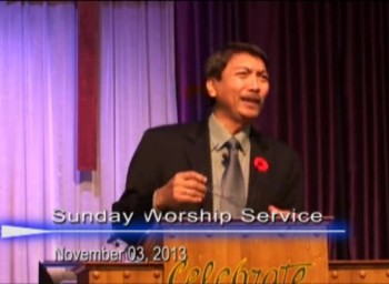 Pastor Preaching - November 03, 2013