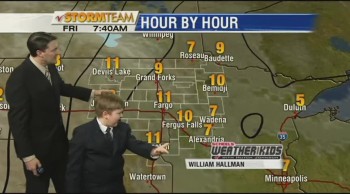 Weather Boy Steals the Show! 