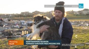 Man Finds Dog ALIVE after Tornado