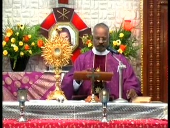 Tamil sermon preached by Rev.Fr.A.Thomas, Parish Priest, Our Lady of Health Church, Ariankuppam, Pondicherry...INDIA.