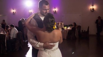 Bride and Brother Surprise Guests During Tribute Dance 