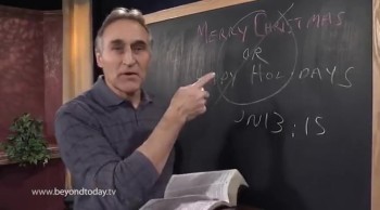 Merry Christmas or Happy Holidays? What would Jesus say?<br /><br />Watch archived Beyond Today daily videos at https://www.ucg.org/beyond-today/daily<br /><br />Watch archived Beyond Today programs at https://www.ucg.org/beyond-today/programs/archive