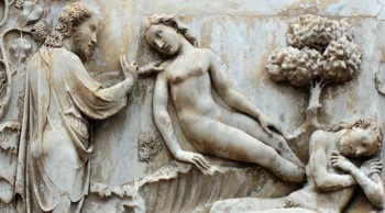 Part of the Women and the Bible Series: Why from a Rib? (Genesis 2:20-23) - God's choice to be incarnated as a man implicitly de-values women - Hannah Adams.<br />