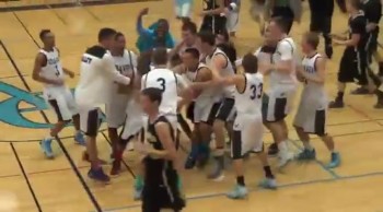 Special Needs Student Beats the Buzzer With an Awesome 3-Point Shot