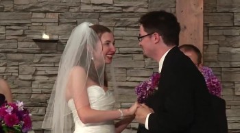 Loving Couple Has the World's Best Wedding Exit - Don't Stop Believin' in Love! 