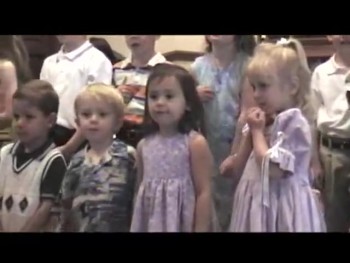 Hilarious Little Boy Steals the Show During a Church Performance. What a Ham! 