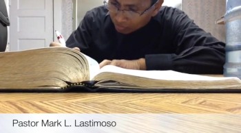 Pastor Mark Lastimoso Bible Study 