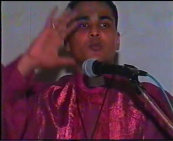 Bishop Dr. Andrew Mughal Preaching in Basti Shaud-en-shah Lahore