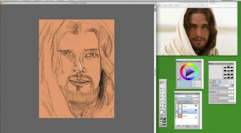 SON OF GOD (drawing) 