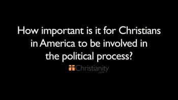 Christianity.com: How important is it for Christians in America to be involved in the political process? - Shawn Akers 