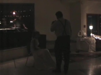 Husband surprised bride and all the guests when he sang his bride their wedding song