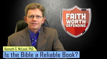 Is the Bible a reliable book?  