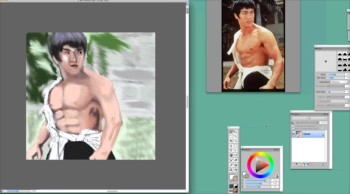 Bruce Lee  (speed paint) 