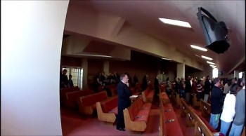 I caught part of the Israeli National Anthem at the Christians United for Israel Event at Agape Church in Little Rock, Arkansas. Curtis Coleman attended this event, along with other candidates for office.