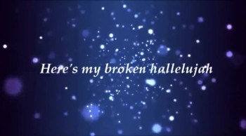 the afters broken hallelujah  
