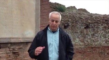 Randy Singer on location in Rome talking about The Advocate 