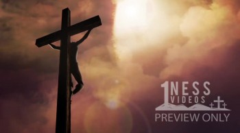 Jesus on the Cross Church Video Background Loop - Oneness Videos 