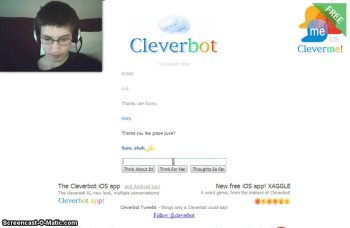 talking to cleverbot WTHCK? 