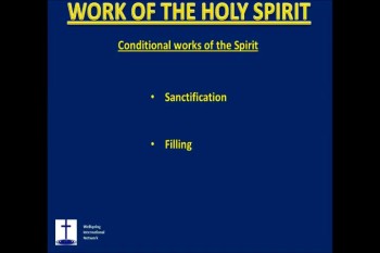 DVD4 WORK OF THE HOLY SPIRIT 
