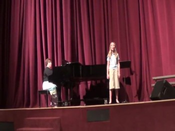 10 Year old sings The Power of the Cross 