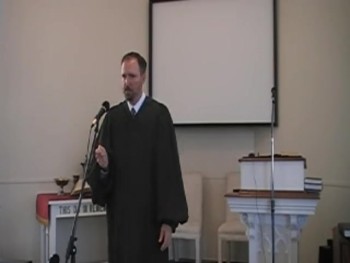 The movie "Top Gun" starring Tom Cruise as "Maverick" had a signature theme song called "Danger Zone" by Kenny Loggins. It aptly captured the adrenalin rush that fighter pilots feel in the heat of combat. Whether your opponent is flying a MiG jet or riding a donkey with papers to drag you into court and put you away, facing a danger zone in life is quite a challenge.  Watch as Pastor MacLaren shows how God prepared an early Christian named Ananias to face his own personal danger zone when he was called on to meet the arch persecutor of the early church, a Jewish religious zealot named "Saul" of Tarsus.  This sermon was preached at First Presbyterian Church in Perkasie, PA on June 8, 2014. First Church is a member of the Orthodox Presbyterian Church.  The Rev. R. Scott MacLaren is the pastor.