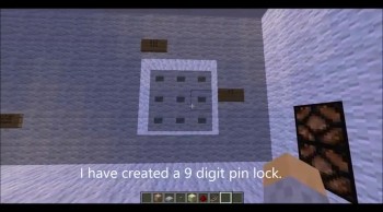 9 and 4 digit pin lock in mc  