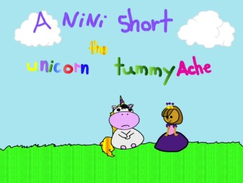The Unicorn Tummy Ache - NiNi Short 