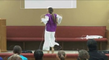 Dancing = Susan Pasierb<br />Song = Great I Am by Paul Wilber