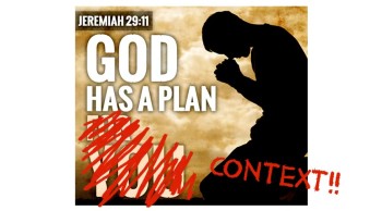 Jeremiah 29:11, a Plan to Prosper You?