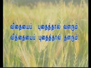 Tamil sermon preached on 30-08-2014