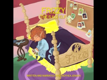 FRIZZY, THE S.A.D. ELF, written and narrated by Dorothea Jensen, is the fourth in the award-winning series of modern Christmas stories in verse, called Santa's Izzy Elves. To download the complete recording, go to https://www.audible.com/pd/Kids/Frizzy-the-SAD-Elf-Audiobook/B00NUEZT04/ref=a_search_c4_1_1_srTtl?qid=1411744423&sr=1-1  or https://www.amazon.com/Frizzy-S-D-Elf-Santas/dp/B00NWWPYMM/ref=la_B006IFKK7Y_1_2_title_2_audd?s=books&ie=UTF8&qid=1411986990&sr=1-2. Also available in the iTunes store.<br /><br />Learn more about the Izzy Elves at Izzyelves.com or DorotheaJensen.com.