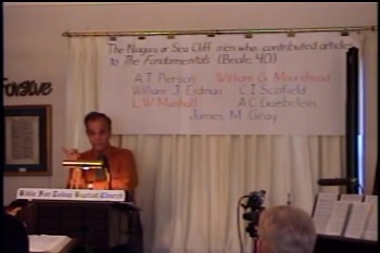 BFTBC – History of Fundamentalism Class #3 –The Scofield Bible and The Fundamentals	<br />					<br /> History of Fundamentalism Class of the Bible For Today Baptist Church<br />900 Park Avenue, Collingswood, NJ 08108 <br /><br />--Text Book In Pursuit of Purity By Dr. David O. Beale-- <br /><br />Pastor Daniel S. Waite covered pages 23-33 on September 12, 2014, at Bible For Today Baptist Church<br /><br />17.	(1) Whose Christian periodical did Lyman Stewart find helpful? (2) And what was the name of the periodical? <br />		 <br />18.	List the seven Niagra or Sea Cliff men who contributed articles to The Fundamentals.<br />						<br />19.	How did A. C. Dixon respond to Stewart’s burden to publish fundamental Christian literature?	<br /><br />20.	From what three countries were the men who contributed to the twelve volumes of The Fundamentals? <br /><br />21.	To how many foreign countries were The Fundamentals sent? 	<br />22.	To where did A. C. Dixon go after he left Moody Church? <br />		<br />23.	What two men financed the publishing of Jesus Is Coming by W. E. Blackstone?<br />	<br /><br />24.	(1) How many articles were in the twelve volumes of The Fundamentals?  (2) And how many authors contributed to its completion? <br />		<br />25.	What was the primary objective and focus of The Fundamentals? <br /><br /><br /><br /><br />