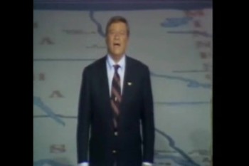 In 1970 for a John Wayne variety special some popular film and television stars got together to sing this beauty - "God Bless America".