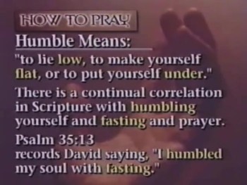 How to pray 3 - How To Empower Your Prayers' - Ronnie Flyod 