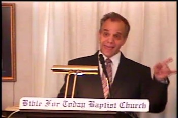 BFTBC – History of Fundamentalism Class #5 –Development of American Liberalism 	<br />					<br /> History of Fundamentalism Class of the Bible For Today Baptist Church<br />900 Park Avenue, Collingswood, NJ 08108 <br /><br />--Text Book In Pursuit of Purity By Dr. David O. Beale-- <br /><br />Pastor Daniel S. Waite covered pages 69-86 on October 3, 2014, at Bible For Today Baptist Church<br /><br />www.BibleForToday.org<br />				<br /><br />1.	What ideology has always been the “great foe of Fundamentalism”?  <br />                                     <br />2.	What is the name of the French philosopher, born in 1596, that believed that “each person is a law unto himself,” and who also developed the maxim, “I think therefore I am”?         <br />               <br />3.	(1) What heretical hypothesis did Jean Astruc (1684-1788) developed based on his incorrect and  faithless view of Genesis, and  (2) briefly explain Astruc’s wrong hypothesis?                                                                                                                        <br />4.	Hermann Reimarus denied the occurrence of Biblical miracles and he only viewed the Scripture as mere literature.  For what did Reimarus’ radical views lay the foundation?	                                                                                                                                                      <br />5.	What is the primary tenet of religious pluralism?                                                                         <br />