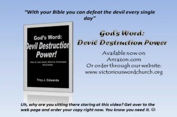 Book: God's Word: Devil Destruction Power