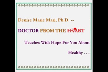 House of Hope Press introduces Doctor Mari Teaches About Healthy Anger by author Denise Marie Mari, Ph.D.  The Lulu.com online bookstore provides an easy way to purchase this Book #1, and others in the Psychological Wholeness Series, using the link below: http://www.Lulu.com/spotlight/DoctorMari