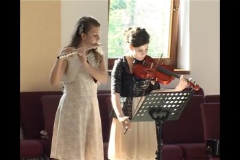 violin and flute solo