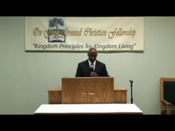 God has a plan to prosper you.  In every area of your life, including your finances.  Pastor Jeff shares if you are afraid (to talk about) money, money will be afraid of you.  Money is part of what God uses to expand His Kingdom and you have to be a willing participant.  For more information on the ministry visit www.ongoodground.org