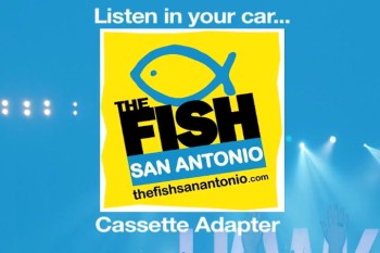 Listen to The Fish San Antonio in your car via cassette adapter 