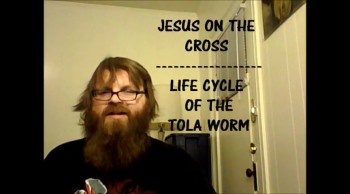 JESUS IS A WORM 