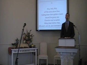 Join the congregation of First Presbyterian Church of Perkasie Pennsylvania as we sing the great hymns of the Christian faith from the original Trinity Hymnal of the Orthodox Presbyterian Church. First Church is a member of the Orthodox Presbyterian Church.  The Rev. R. Scott MacLaren is the pastor.