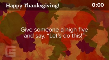 Thanksgiving Interactive Countdown Vol. 2 
