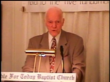 Romans 3:18-25  –  Pastor D. A. Waite – BFTBC<br />		<br />On Sunday, November 16,  2014, Pastor D. A. Waite discussed Romans 3:18-25 with the saints at the at Bible For Today Baptist Church of Collingswood, New Jersey.<br />		<br />					<br />Pastor D. A. Waite			<br />Bible For Today Baptist Church<br />900 Park Avenue<br />Collingswood, NJ 08108<br />									<br />	<br />www.BibleForToday.org<br />856-854-4747<br /><br /><br />Romans 3:18-25  <br /><br /> 18 There is no fear of God before their eyes.  19 Now we know that what things soever the law saith, it saith to them who are under the law: that every mouth may be stopped, and all the world may become guilty before God.  20 Therefore by the deeds of the law there shall no flesh be justified in his sight: for by the law is the knowledge of sin.  21 But now the righteousness of God without the law is manifested, being witnessed by the law and the prophets;  22 Even the righteousness of God which is by faith of Jesus Christ unto all and upon all them that believe: for there is no difference:  23 For all have sinned, and come short of the glory of God;  24 Being justified freely by his grace through the redemption that is in Christ Jesus:  