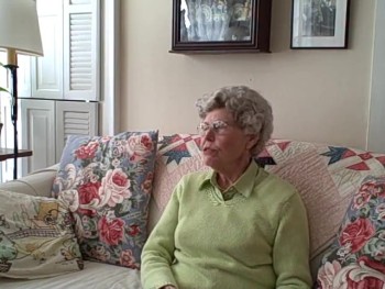 Mr. Brown interviews Katharine Singer Phillips, sister of Sid Phillips, at her home in Mobile, Alabama.